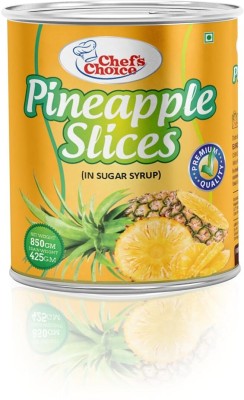 Chef's Choice Pineapple Slices, 850gram Ideal for Desserts, Salads & Snacks Fruits(850 ml)