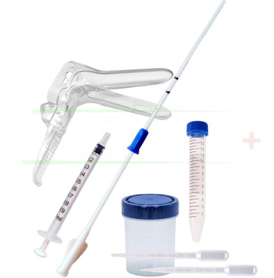 V SHAJAG Entire IUI Cannula(17cm) Kit with Speculum+Bottle+Centrifuge Tube+pair Droppers Intravenous Cannula(Pack of 2) V SHAJAG Entire IUI Cannula(17cm) Kit with Speculum+Bottle+Centrifuge Tube+pair Droppers Intravenous Cannula(Pack of 2)