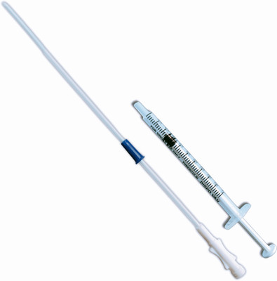 JeevJot IUI Cannula with Syringe (17cm) Intravenous  Cannula(Pack of 5)