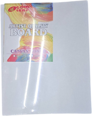 SLE CNSBRD01 Acrylic Acrylic Coated Board Canvas (Set of 1)(White)