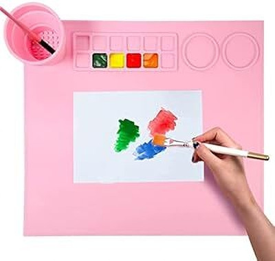 aptetit 1 Acrylic Soft Touch Canvas Pad (Set of 1)(Multicolor)