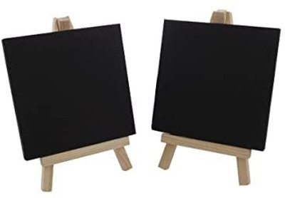JERN 1 Cloth Medium Grain Board Canvas (Set of 1)(Black)