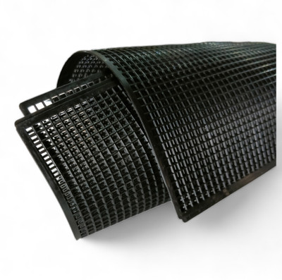 ADW CRAFT'S 25-Sheets Acrylic Grain Stretched Stretched Canvas Board (Set of 25)(Black)