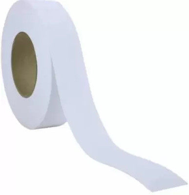 HBS Double Sided Hem Tape Cotton Soft Touch Canvas Roll (Set of 1)(White)