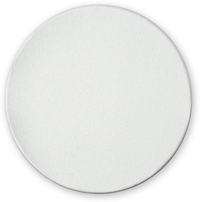Eascan Art 12 Cotton Medium Grain Pre Stretched Canvas (Set of 4)(White)