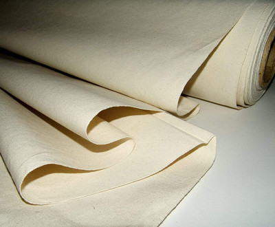 M Fabrics Modern Cotton Extra Fine Grain Canvas Roll (Set of 1)(Natural)