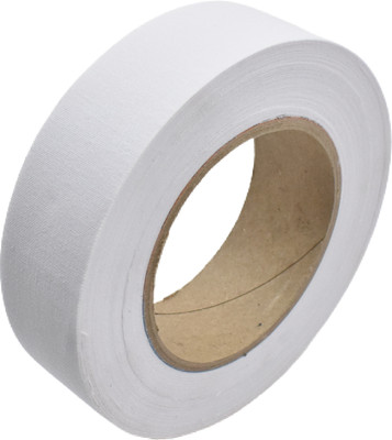 Hunny - Bunch Bukram Fusible Pasting Specially for Collar and Cuff (1.25 inch) Cotton Soft Touch Canvas Roll (Set of 1)(White)