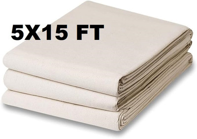 PITLOUM CRAFT CANVAS Cloth Extra Fine Grain Pre Stretched Canvas (Set of 1)(Cream)