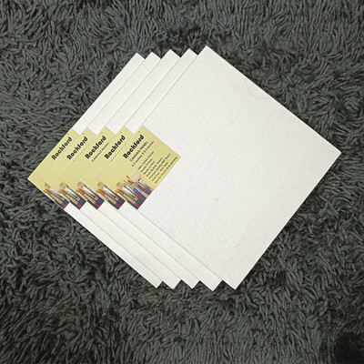 Rockford Artist Series Cotton Fine Grain Primed Canvas Board (Set of 5)(White)