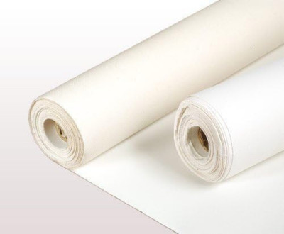 zocket 12X 5 Cotton Medium Grain Canvas Roll (Set of 1)(White)
