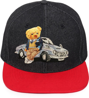KOLOROBIA Embroidered Snapback Cap Cap