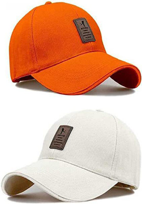 ALAMOS Embellished Sports/Regular Cap Cap(Pack of 2)