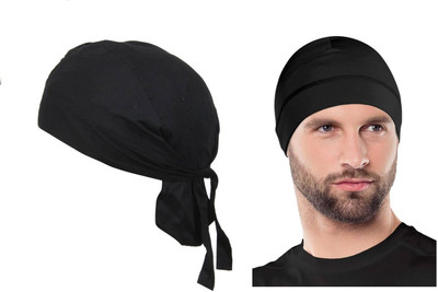 Bismaadh Solid Skull Cap Cap(Pack of 2)