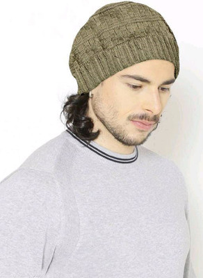 WHYME FASHION Self Design Beanie Cap