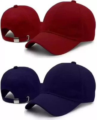 Arsh art Solid Sports/Regular Cap Cap(Pack of 2)