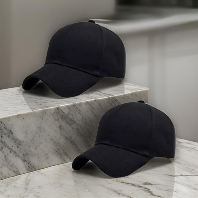 Good Friend Solid Sports/Regular Cap Cap(Pack of 2)