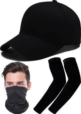 FLEXCYCAP Solid, Self Design Sports/Regular Cap Cap(Pack of 3)