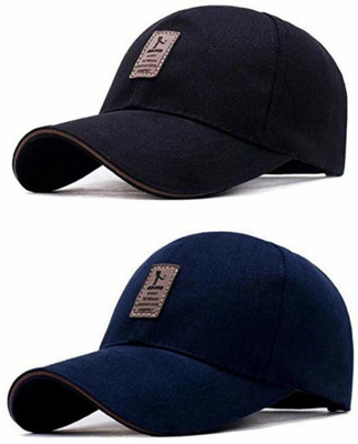 Rigzy Applique Sports/Regular Cap Cap(Pack of 2)