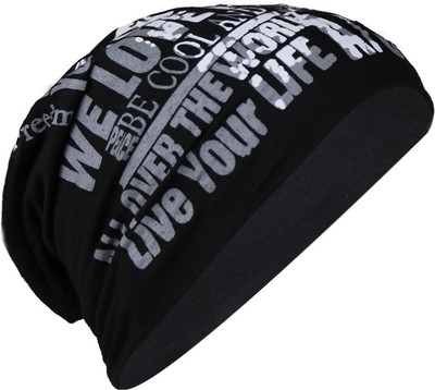 iSweven Printed, Self Design Beanie Cap