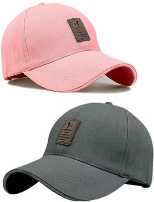 blutech Solid Sports/Regular Cap Cap(Pack of 2)