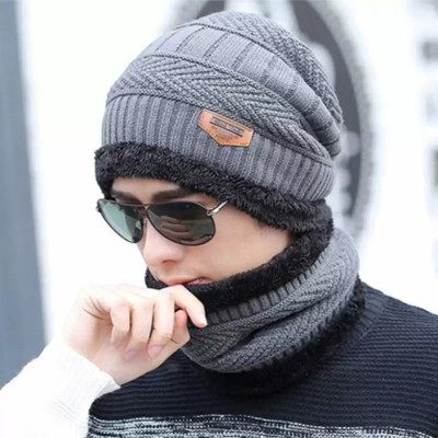 poshing Woven Beanie Cap(Pack of 2)