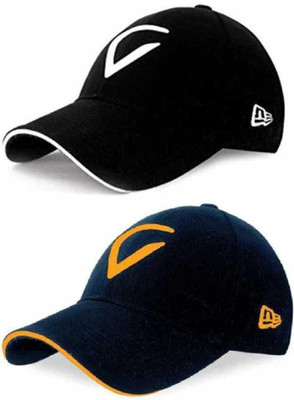 Rigzy Embroidered Sports/Regular Cap Cap(Pack of 2)