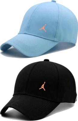 Ecombas Printed Sports/Regular Cap Cap(Pack of 2)