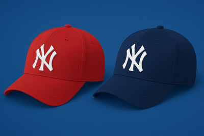 CLASSYMESSI Embroidered, Solid, Self Design Sports/Regular Cap Cap(Pack of 2)