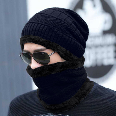 Diversify Solid Beanie Cap