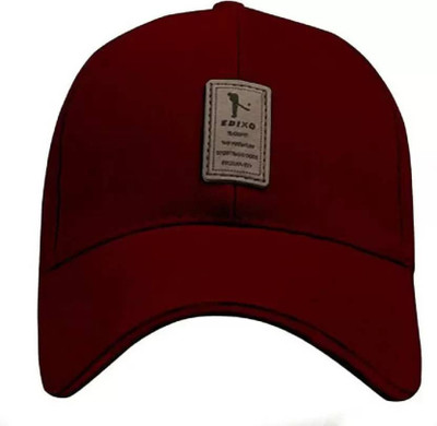 b for u Self Design, Solid, Embroidered Sports/Regular Cap Cap