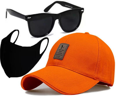 CLASSYMESSI Self Design Sports/Regular Cap Cap(Pack of 3)