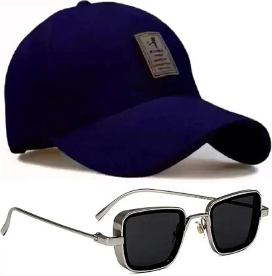 FD FLORIDA Solid, Self Design Sports/Regular Cap Cap(Pack of 2)