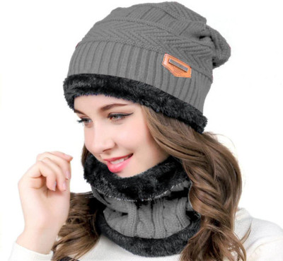 Imagine Creations Embroidered Beanie Cap(Pack of 2)