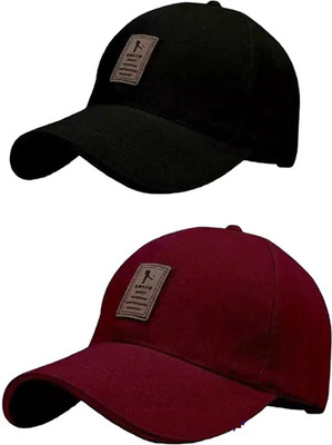 Dcmr Embroidered, Solid Sports/Regular Cap Cap(Pack of 2)