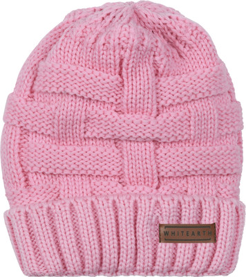 Whitearth Woven, Solid Beanie Cap