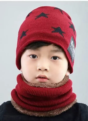 Gonsgadapp Woven Beanie Cap(Pack of 2)