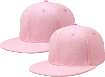 Missby Solid Snapback Cap Cap(Pack of 2)