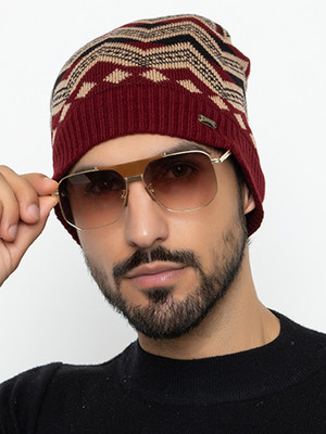 AMOLDO Printed Beanie Cap