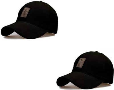SPORT COLLECTION Self Design Beanie Cap(Pack of 2)