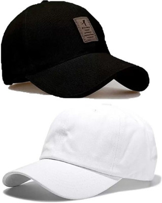 ILLARION Solid Sports/Regular Cap Cap(Pack of 2)