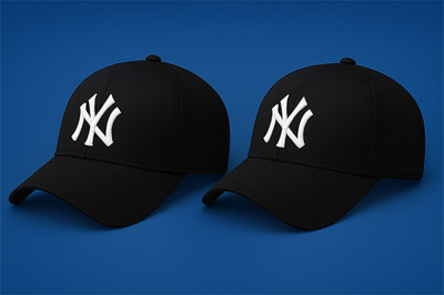CLASSYMESSI Solid Sports/Regular Cap Cap(Pack of 2)