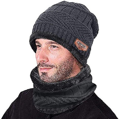 Red Ballons Woven Beanie Cap(Pack of 2)