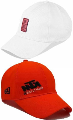 CLASSYMAESSI Self Design Sports/Regular Cap Cap(Pack of 2)