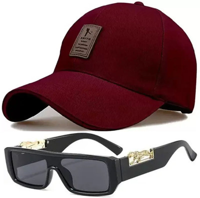 FLEXCYCAP Solid, Self Design Sports/Regular Cap Cap(Pack of 2)