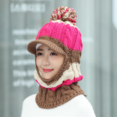 Tricky Shopper Striped Monkey Cap Cap