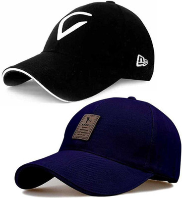 peter india Solid Sports/Regular Cap Cap(Pack of 2)