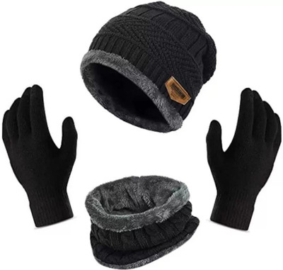 Winntressy Beanie Cap(Pack of 3)