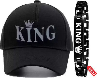 Brostin Self Design, Solid Sports/Regular Cap Cap(Pack of 2)