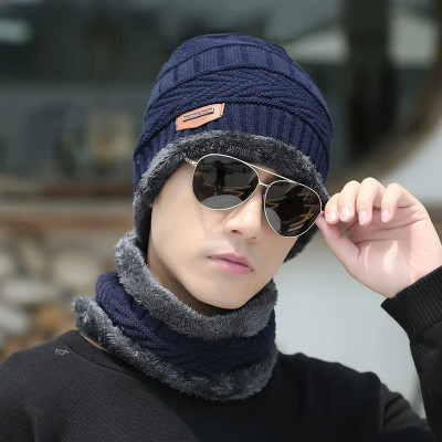 ZURU BUNCH Striped Beanie Cap(Pack of 2)