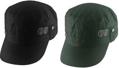 linkin fashion Solid Sports/Regular Cap Cap(Pack of 2)